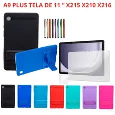 Capa Case Colorida Tablet Para Galaxy Tab A9 PLUS 11" SM-X216 / Película de Vidro