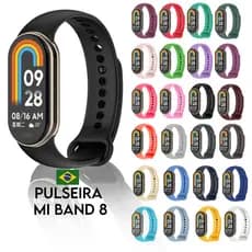 Pulseira De Silicone Para Xiaomi Smart Mi Band 8 Miband