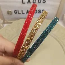 Tiara  de Luxo com Strass Cravejado/ Arquinho de Cabelo Menina Infantil Strass