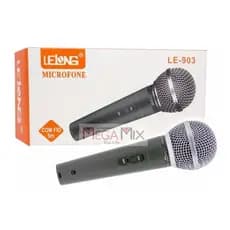Microfone Profissional Lelong Le-903 Com Cabo 5m