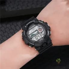 Relógios Relogio masculinos esportivas prova de água digital led originais 2021 S-809 Envio Rápido