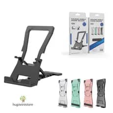 Suporte para Celular de mesa Universal e Tablet Ajustavel Ipad Video Aulas Tablet Articulado Flexible Conforto Lindos-Envio Imediato