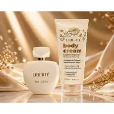 Perfume + Body Cream Feminino Sofisticado | Hidratante Perfumado Longa Duração