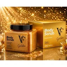 Body Scrub Golden Dourado – Pele Lisa, Brilhante e Cheirosa