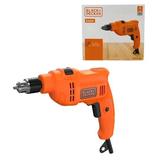 Furadeira De Impacto 3/8 Black Decker (10mm) 550w 127V BED710550