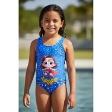 Body Infantil Suplex Menina Personagens Moda Praia Piscina