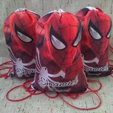 Mochilinhas Personalizadas - Qualquer Tema - Sacochila - Bolsa para Doces - Festa - Lembrancinha