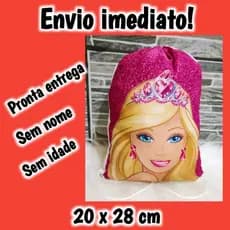 Mochilinhas Barbie - Festa Infantil - Sacochila - Bolsa para Doces - Lembrancinha - Mochila - Saco