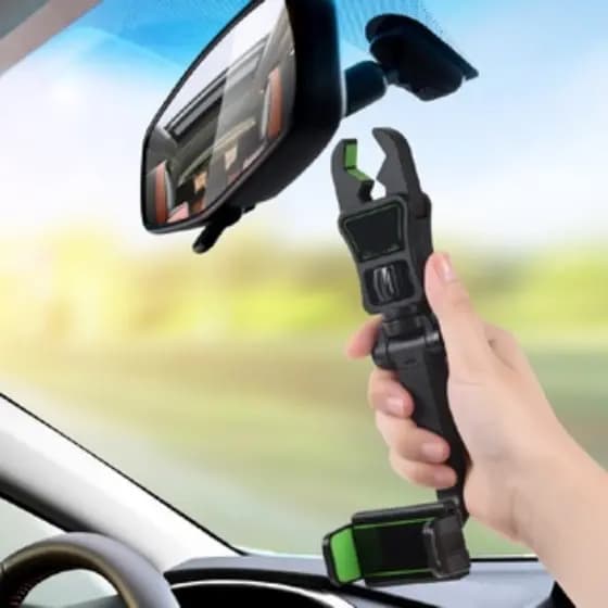 Suporte de celular para carro com rotação 360 graus rotatable