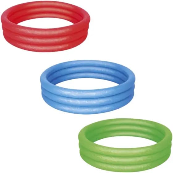 PIscina Inflável 3 Anéis 480 litros Bestway - Cores Sortidas