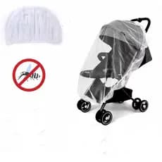 Mosquiteiro Portátil Universal Tule para Carrinho Bebê Conforto e berço Desmontável