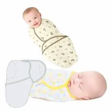 Cueiro Charutinho Swaddle Me Para Bebe Ajustavel com Velcro
