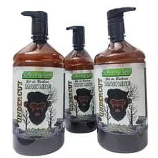 3 Shaving Gel 1kg Undercut Mak Line Barbeiro Barbearia