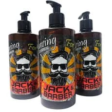 Shaving Gel 500g 3 unidades Jack e Barber Profissional
