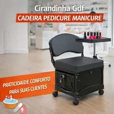 Cirandinha Gdf Cadeira Pedicure Manicure