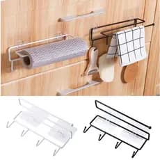 suporte papel toalha ,pano de prato,colher,concha.