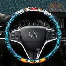 Capa de volante adequada para Honda Civic Accord XRV Binzhifeng ventilador ajuste coroa estrada CRV Lingpai Jed Grip cap