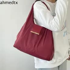 Mini Sacola Com Chaveiro AHMEDTXB , De Compras Dobrável Reutilizável De Grande Capacidade , Leve
