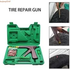 Conjunto De Ferramentas De Reparo De Roda HUIJIANG , Com Plugues De Cogumelo , Kit Rapidplug Pneus Resistente Ao Desgast