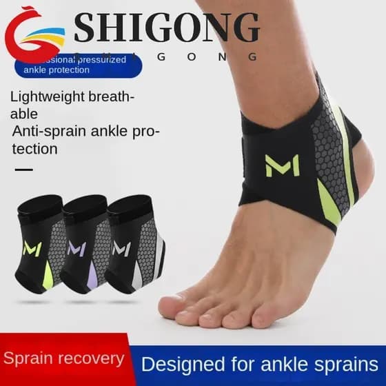 SHIGONG Capa De Proteção Para Tornozelo , Faixa Elástica Protetor De Suporte Respirável