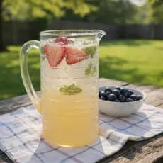 Jarra Acrílico Cristal 2 Litro para Suco Água e Refrescos