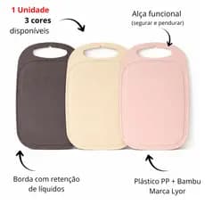 Tábua de Corte para Carne Legumes de Plástico Marca Lyor