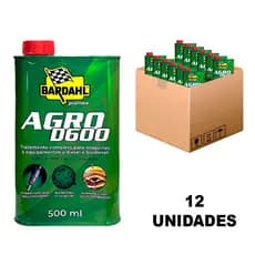 Kit 12 Aditivo para Combustível Diesel AGRO D600 500ML - BARDAHL
