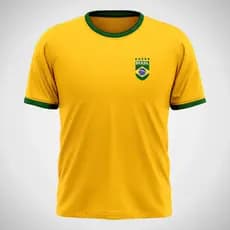 Camiseta Brasil Masculina Torcida Esportiva Copa Patriota