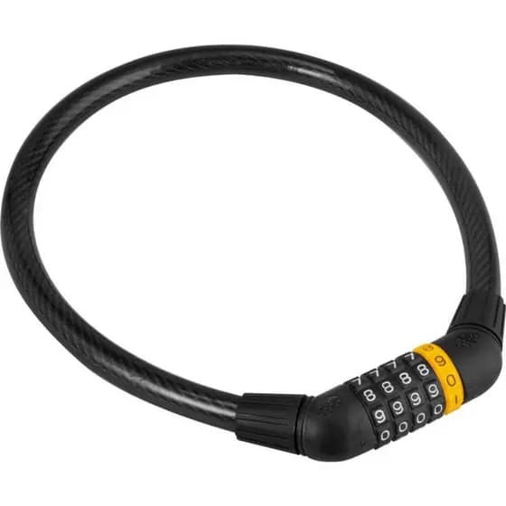 Cadeado Com Senha Para Bike Bicicleta Segredo 60cm Marca Vonder Comprimento 60cm Preto 32.52.060.001