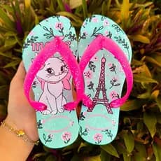 Chinelo Infantil Feminino 26 ao 32 - Conforto e Diversão Para os Pés