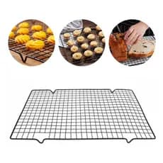Grade de Metal para Resfriar Alimentos Bolos Doces Salgados Pães Antiaderente/Kit 1, 2, 3 e 4