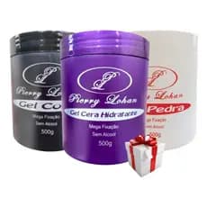 Gel Pierry lohan 500g cera cola  ou pedra