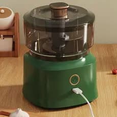 Mini Processador De Alimentos Elétrico Picador De Alho Triturador De Pimenta 350ml
