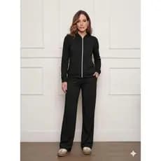 Wv209 Conjunto Veludo Feminino - Plush