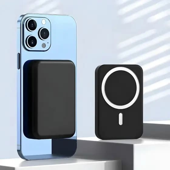 Bateria Portátil Powerbank Indução Para iPhone SU
