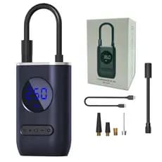 Mini Compressor de Ar Portatil Recarregavél Digital USB Calibrador Pneu Envio Imediato