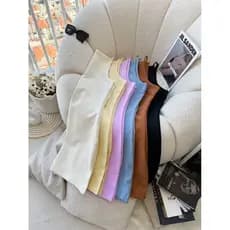 VESTIDO CURTO ALFAIATARIA PESSEGO PRETO CANDY COLORS VERAO VERSATIL FEMININO TUBINHO