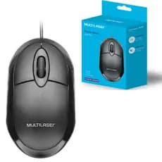 MOUSE OPTICO C/FIO MULTILASER UN