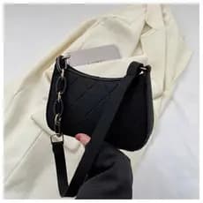Bolsa de Ombro Pequena com Corrente para Mulheres