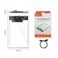 Case De Gaveta Usb 3.0 Hd 2.5 Sata Externo - Alta Qualidade MING