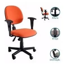 Cadeira Executiva Back Nr17 System Ergonômica