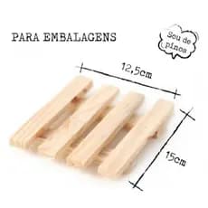Descanso de panela de apoio kit c/ 2