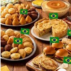 Tags Topper Bandeira do Brasil - Salgados,lanche, tortas, decorativo Copa, aniversário, festa,Brasil,hexa,futebol,bola