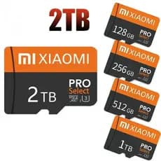 Cartão De Memória Flash Micro 32GB 64GB 128GB 256GB 1TB 512GB/TF/TFSD De 2 Tb