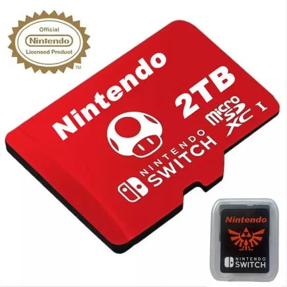 Atacado Novo Cartão De Memória Super NINTENDO De 2 Tb Para Câmeras De Smartphones Switch Jogo MP4