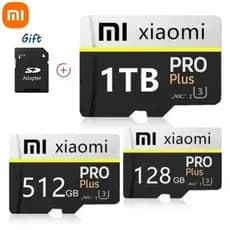 Cartão De Memória flash micro SD De Alta Velocidade Xiaomi 2 Tb 1 512 Gb 256 128 64 32 TF Class10 , Adequado Para Telefo