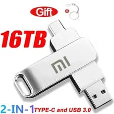 USB 16 Tb 3.08 4 2 1 Cartão De Armazenamento De Metal De Transferência SSD Pen Drive