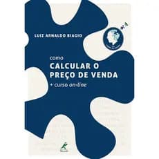 Livro Como Calcular o Preço de Venda + Curso Online | Novo Lacrado  livro administração, preço de venda, gestão financei