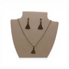 ✨ Kit Colar + Brinco    colar feminino kit colar e brinco semi joia feminina   colar delicado brinco elegante acessórios