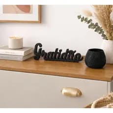 Decoração Gratidão – Decoração moderna, minimalista e inspiradora.